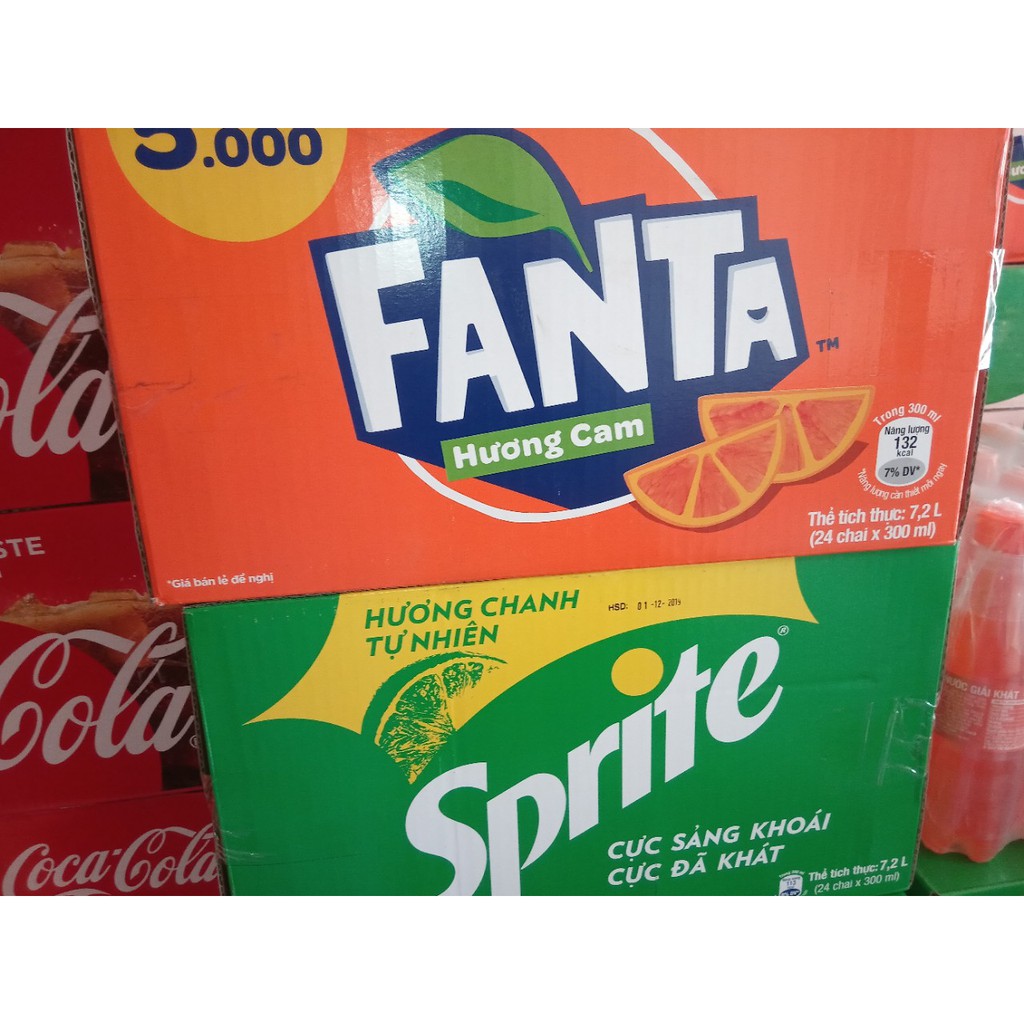 Nước ngọt Cocacola chai 300ml x 24