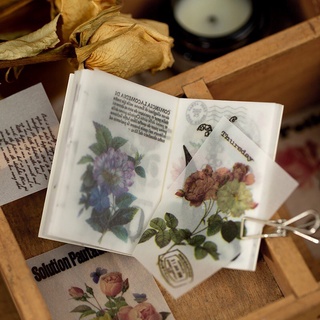 Set 50 Giấy Washi Sticker Vintage
