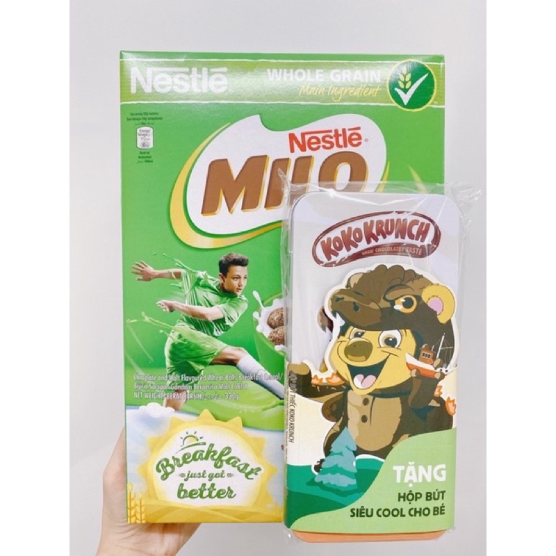 BÁNH ĂN SÁNG/ NGŨ CỐC ĂN SÁNG NESTLE MILO 330G