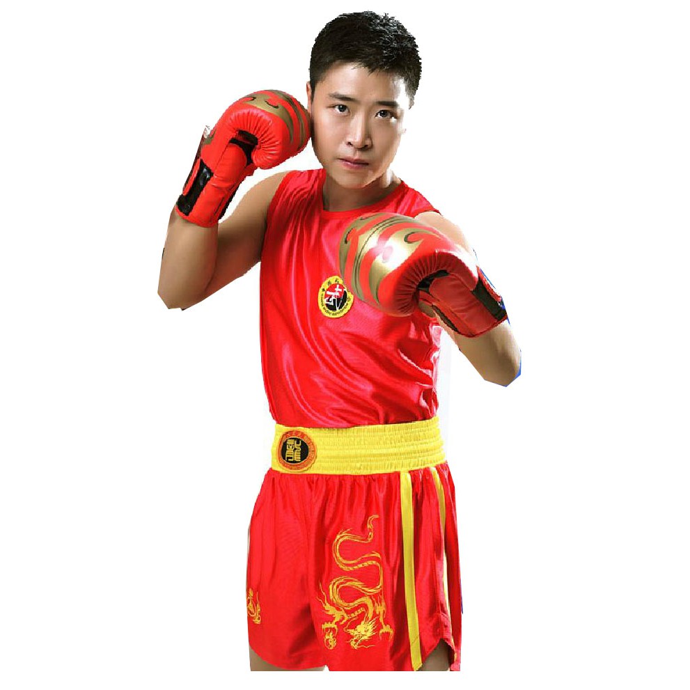 Set Đồ Tập Muay Thai + Áo Thun Tay Ngắn + Quần Short Thời Trang Cho Người Lớn / Trẻ Em