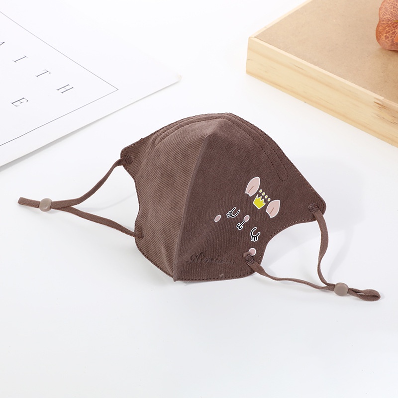Khẩu Trang cotton Dày 3 Lớp Chống Bụi Thoáng Khí Có Thể Tái Sử Dụng