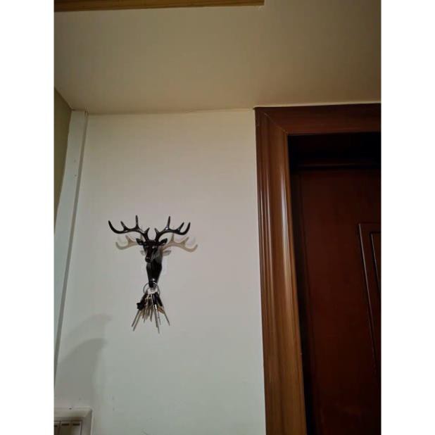 Móc ba chiều hình đầu hươu siêu chắc