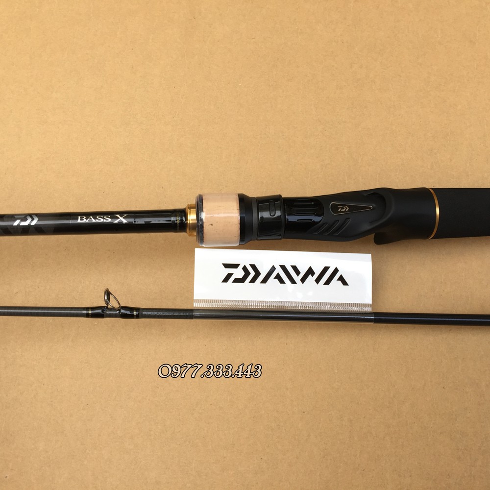 CẦN CÂU LURE HAI KHÚC DAIWA BASS X CHÍNH HÃNG CHẤT LƯỢNG TỐT !