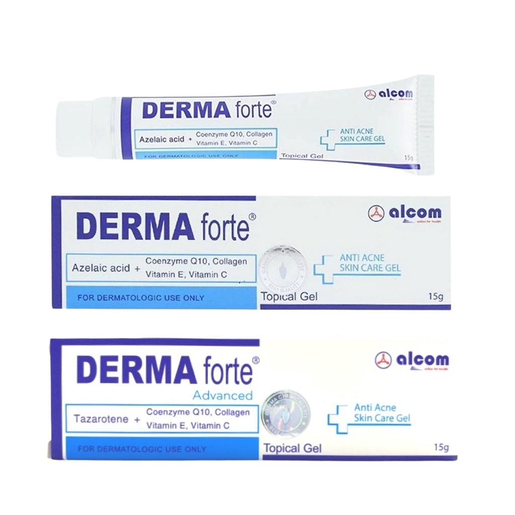 Gel Mờ Thâm Mụn Giảm Viêm Derma Forte 15g