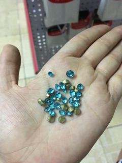 Đá chân nhọn mix size
