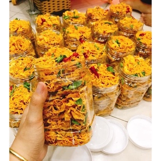 cơm cháy mix khô gà