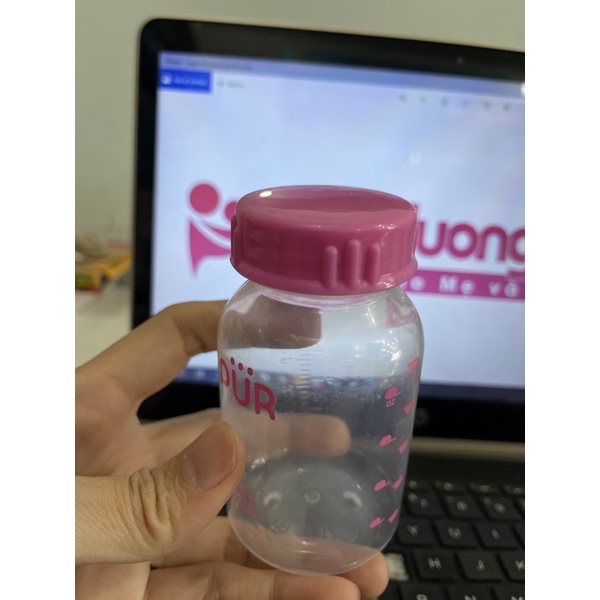[Chính hãng] Bình trữ sữa Pur thái lan 125ml (lẻ 1 bình)