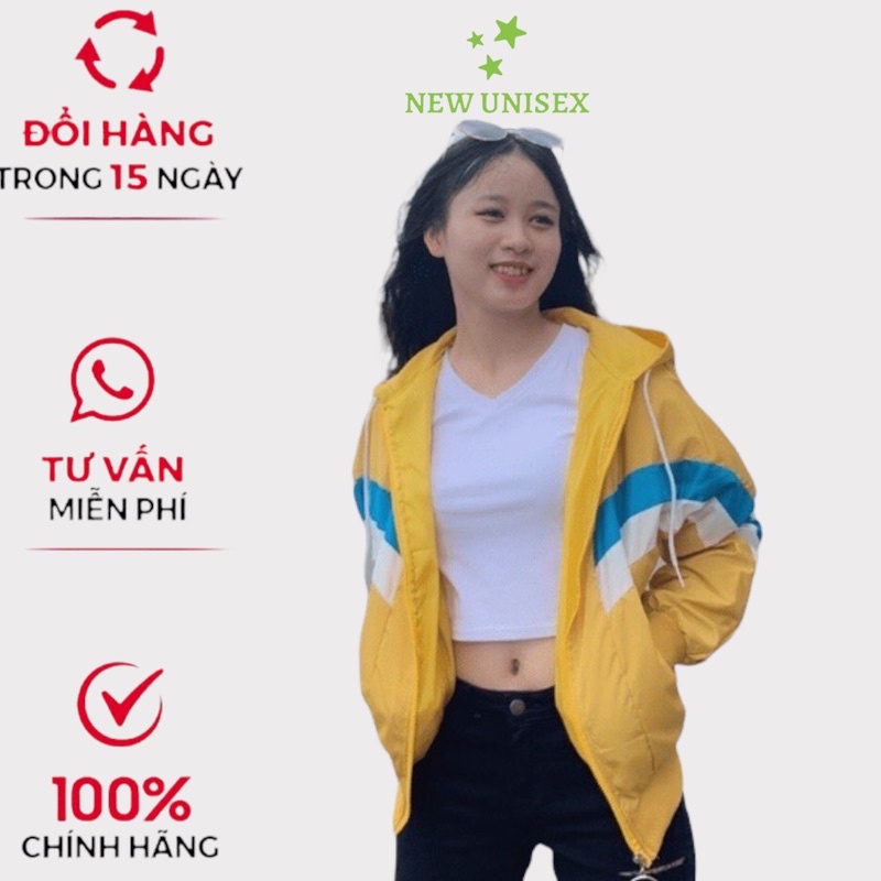 Áo Khoác Dù Nữ Phối Màu Siêu Đẹp, Cực Hot TP886 [NewUnisex]