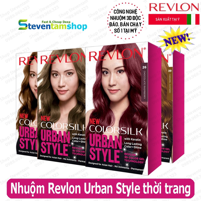 Thuốc nhuộm tóc Revlon thời trang Urban Style mới