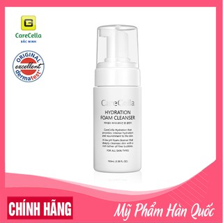 Sữa rửa mặt dưỡng trắng da CareCella Hydration Foam Cleanser 100ml
