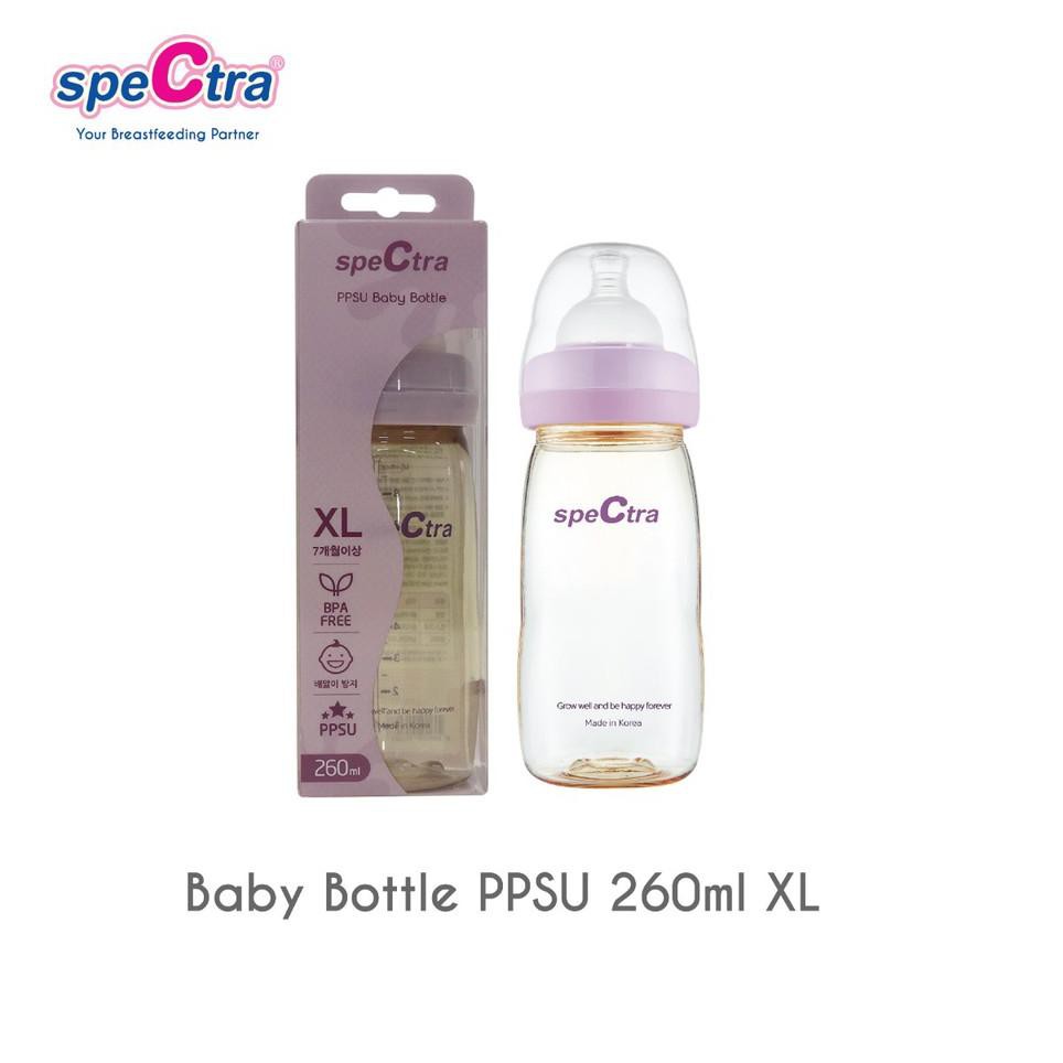 SPECTRA Bình Sữa Em Bé Bằng Nhựa Ppsu 260ml