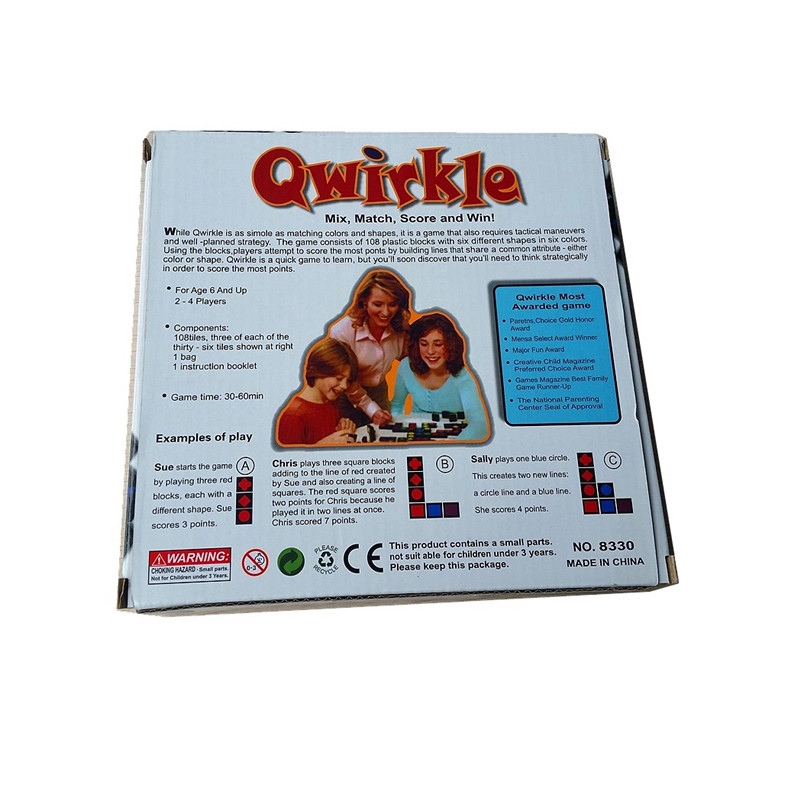 Bộ Trò Chơi Xếp Hình Bằng Gỗ Giáo Dục Phát Triển Trí Tuệ Cho Trẻ Em Và Gia Đình