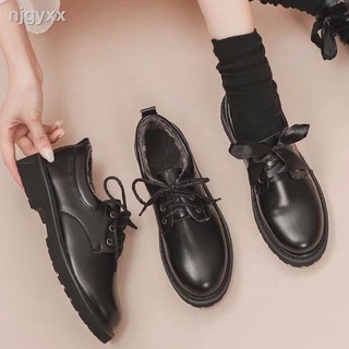 Giày da phong cách anh quốc retro cho nữ