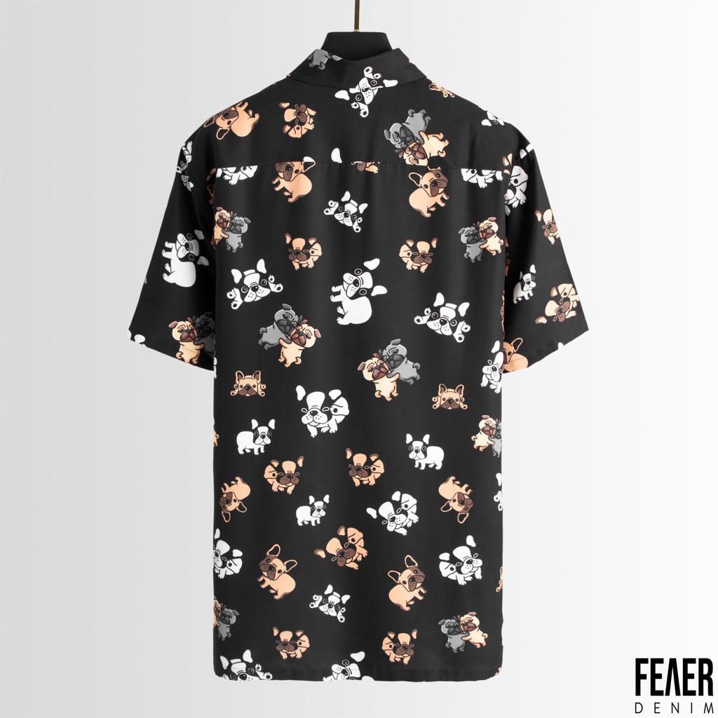 Áo sơ mi FEAER DENIM chất thoáng khi nhẹ nhàng thoải mái vải lụa BULL DOGS