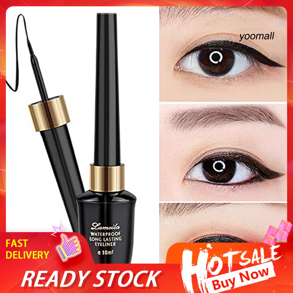 [Hàng mới về] Bút Kẻ Mắt Dạng Lỏng Màu Đen Nhanh Khô Không Thấm Nước Lâu Trôi Tiện Dụng | BigBuy360 - bigbuy360.vn