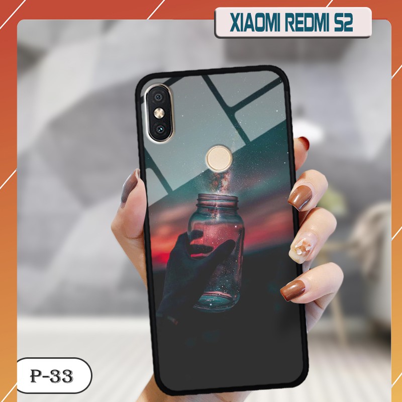 Ốp Xiaomi Redmi S2-lưng kính 3D