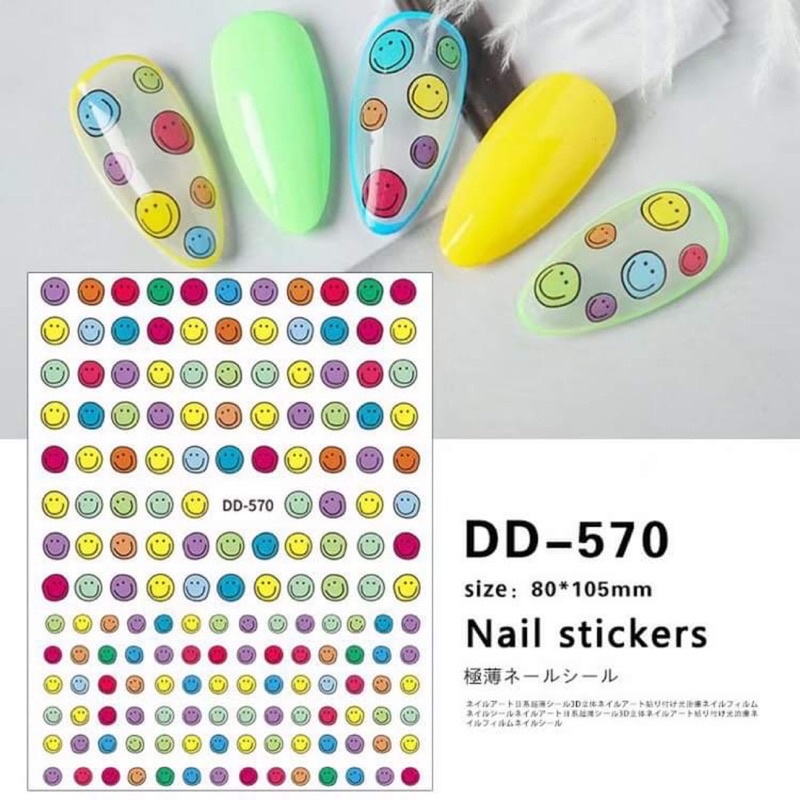 Hình dán móng,sticker nail trang trí móng