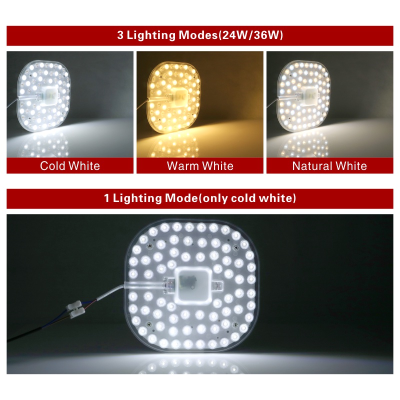 Chip Đèn LED Gắn Trần Nhà 12W 18W 24W 36W 2835SMD AC220V