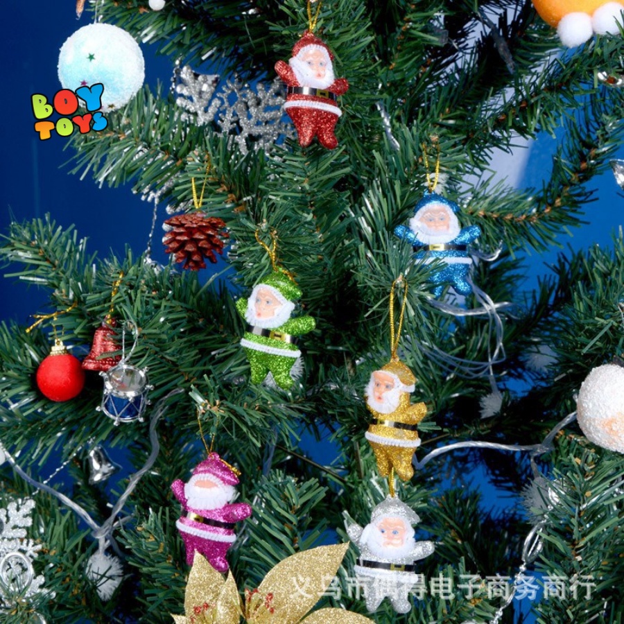 Quà tặng mô hình ông già Noel trang trí cây thông giáng sinh