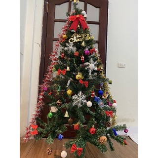 Cây thông Noel cao 1m5 CHÂN SẮT (full phụ kiện)