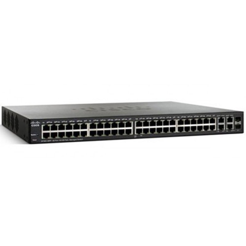 Switch Cisco SF350-48-K9-EU 48 100Mbps ports + 2 Gigabit copper/SFP combo + 2 SFP ports - Hàng có sẵn