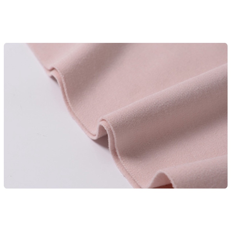 Áo Thun Tay Dài Cổ Lọ Không Đường May Giữ Ấm Mùa Đông Cho Nữ