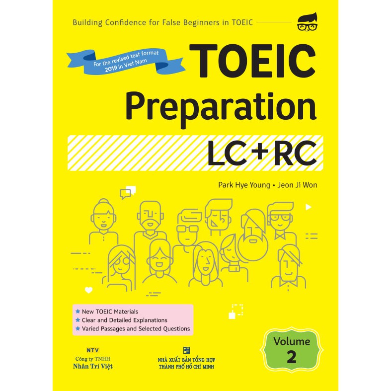 Sách - TOEIC Preparation LC + RC - Volume 2