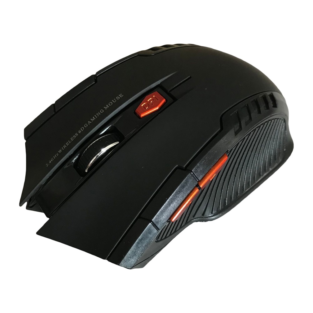 Chuột không dây 6 phím 1600DPI 2.4GHz dùng để chơi game