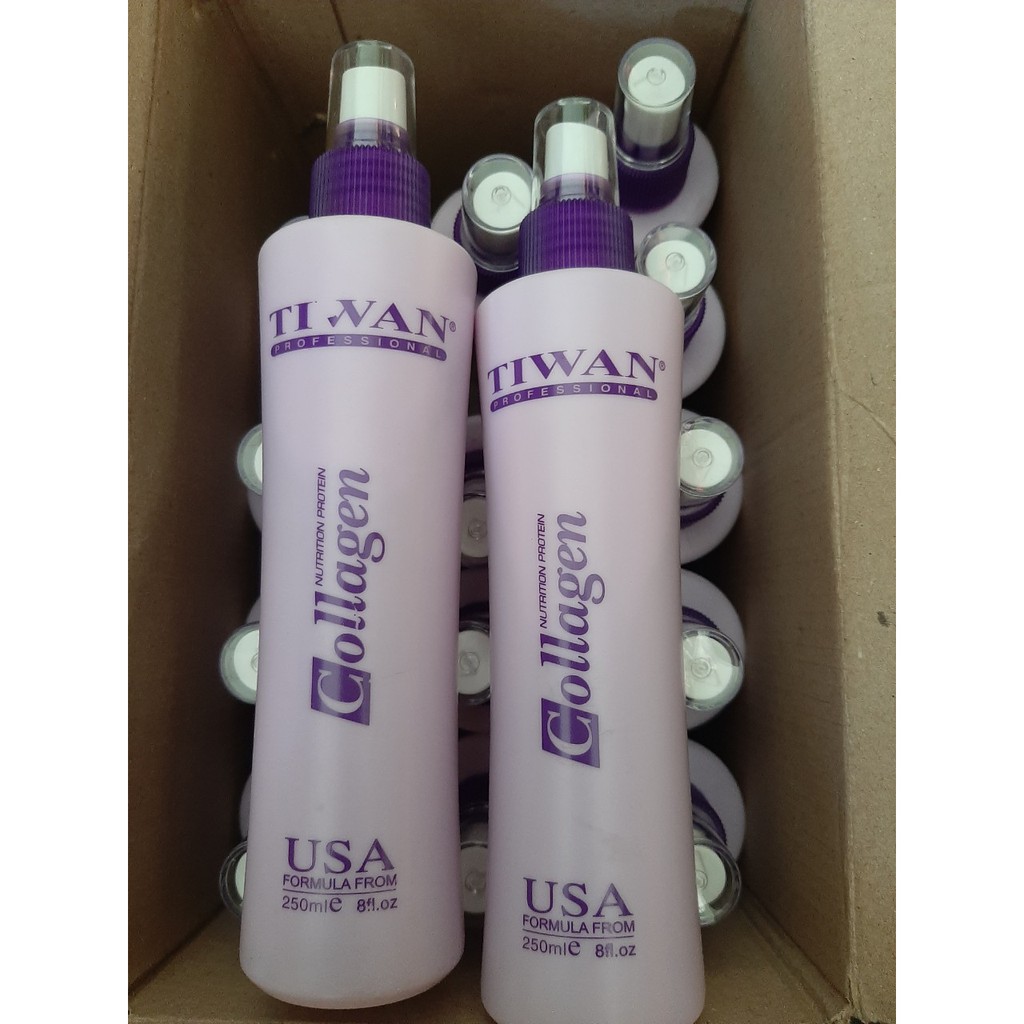 Xịt dưỡng tiwan collagen 250 ml