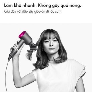 [Nhập mã Shopee ELDYSON2A giảm 10%] Máy sấy tóc Dyson Supersonic ™ HD08 (Hồng/Xám Trắng)