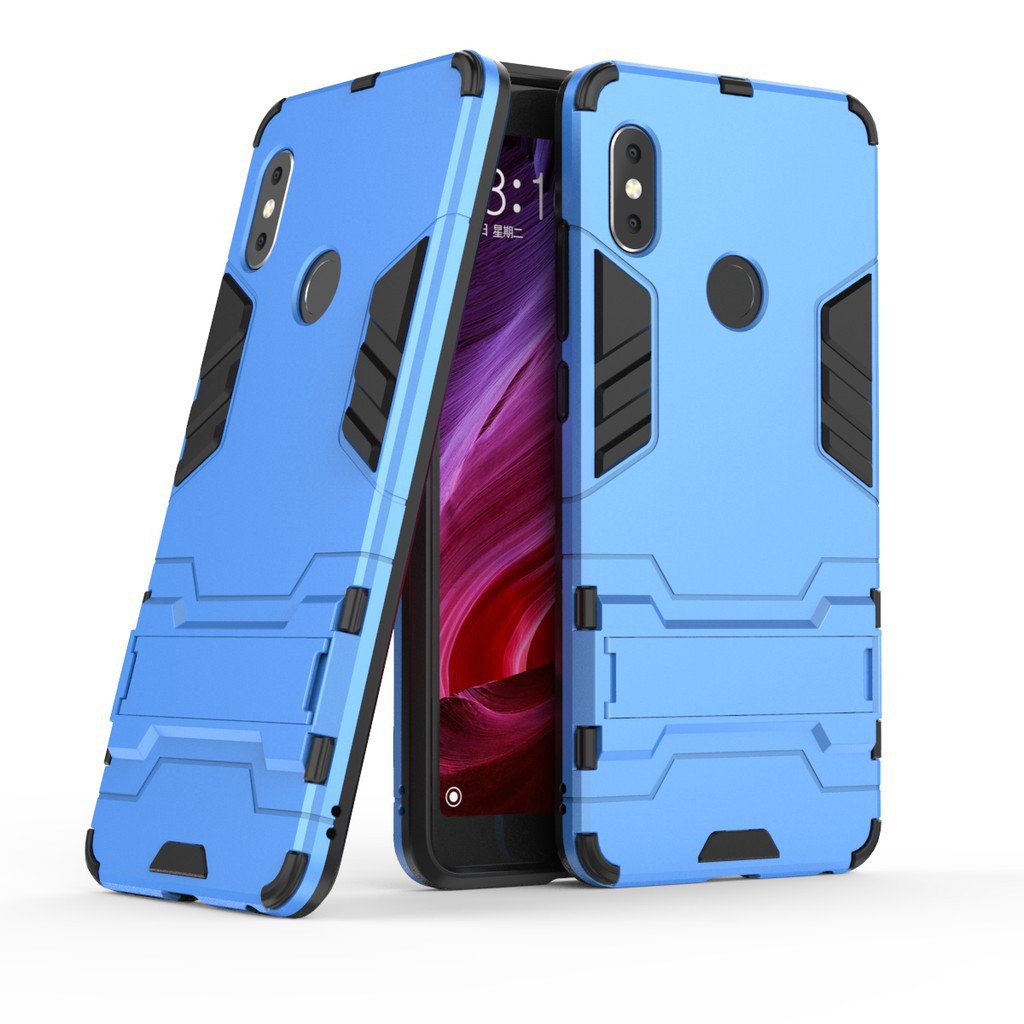 For Xiaomi Redmi Note 5 Pro Case Hybrid Iron Man Hard Armor Defender Phone Case