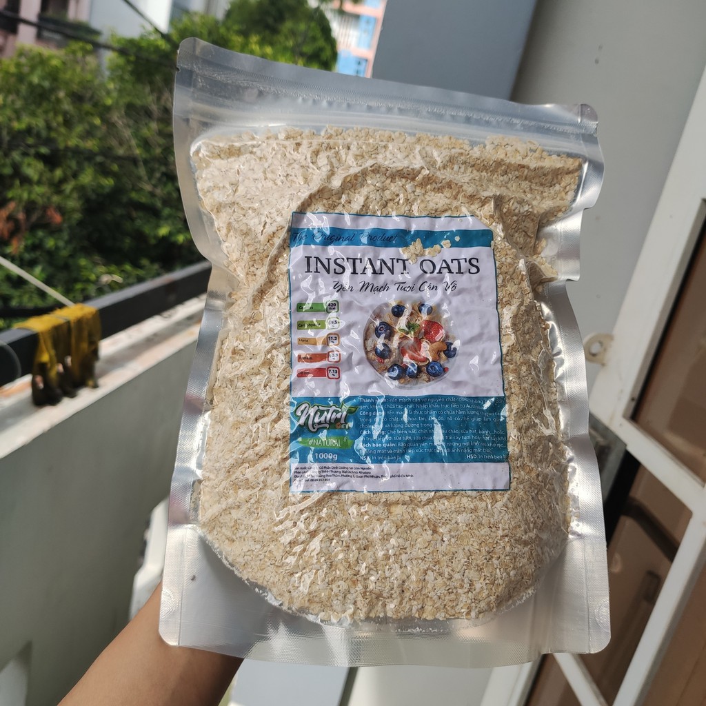 Yến mạch Úc 1000gr yến mạch Nutrition tươi ăn kiêng giảm cân hiệu quả, tốt cho sức khỏe của bạn