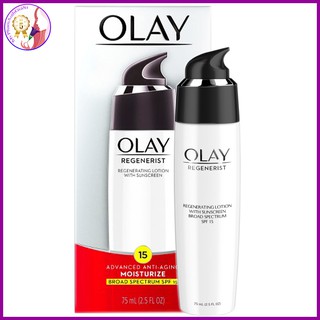 Sữa dưỡng ẩm và chống nắng olay regenerist lotion with sunscreen spf15