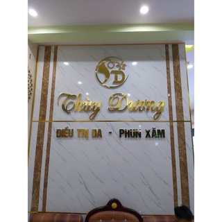 CẮT Chữ ALU gương vàng siêu sang - bền - đẹp (thiết kế theo yêu cầu)