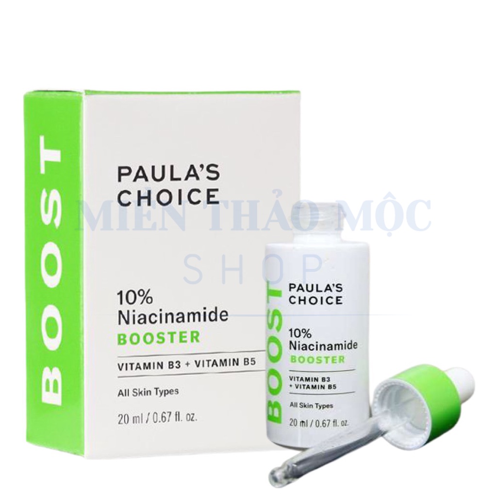 Tinh chất Paulas Choice Resist 10% Niacinamide Booster sáng da, giúp se lỗ chân lông,giảm mụn