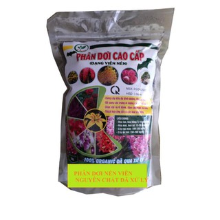 Phân Dơi Nén viên gói 1kg  Chuyên Dùng Cho Hoa- Cây Kiểng, Phân Dơi Chất Lượng- Phân Dơi Cao Cấp