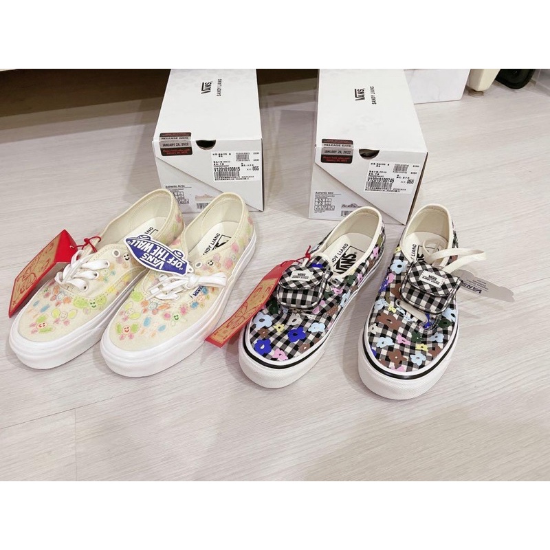 GIÀY VAN.S SANDY LIANG CREAM BABY CUTE LAI AU