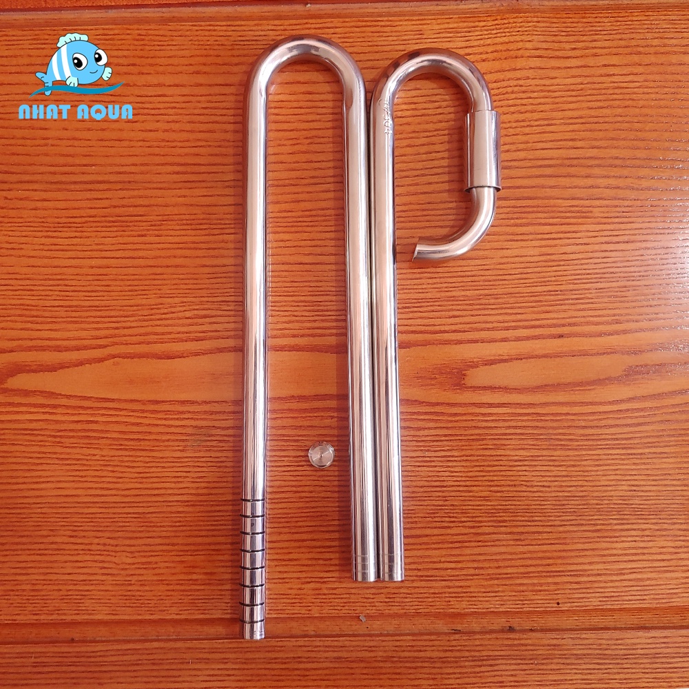 Bộ in out inox Fi16 xoay 360 Sáng Bóng Siêu Đẹp