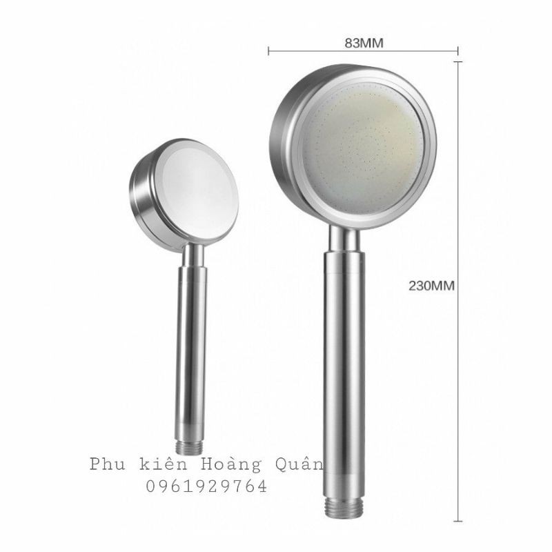 BỘ VÒI SEN TẮM TĂNG ÁP INOX 304