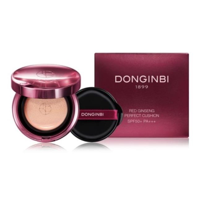 Set 2 Phấn nước tinh chất hồng sâm Donginbi Red Ginseng Perfect Cushion SPF50+PA+++