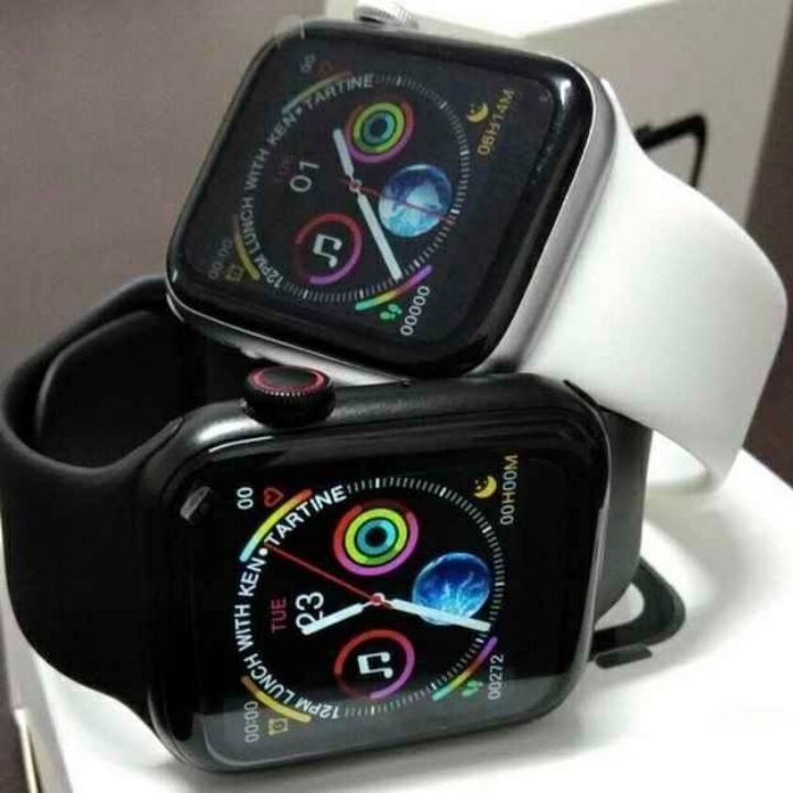 Đồng hồ thông minh chống nước w26 , màn hình full viền , thay dây dễ dàng , thích hợp với điện thoại android , ios