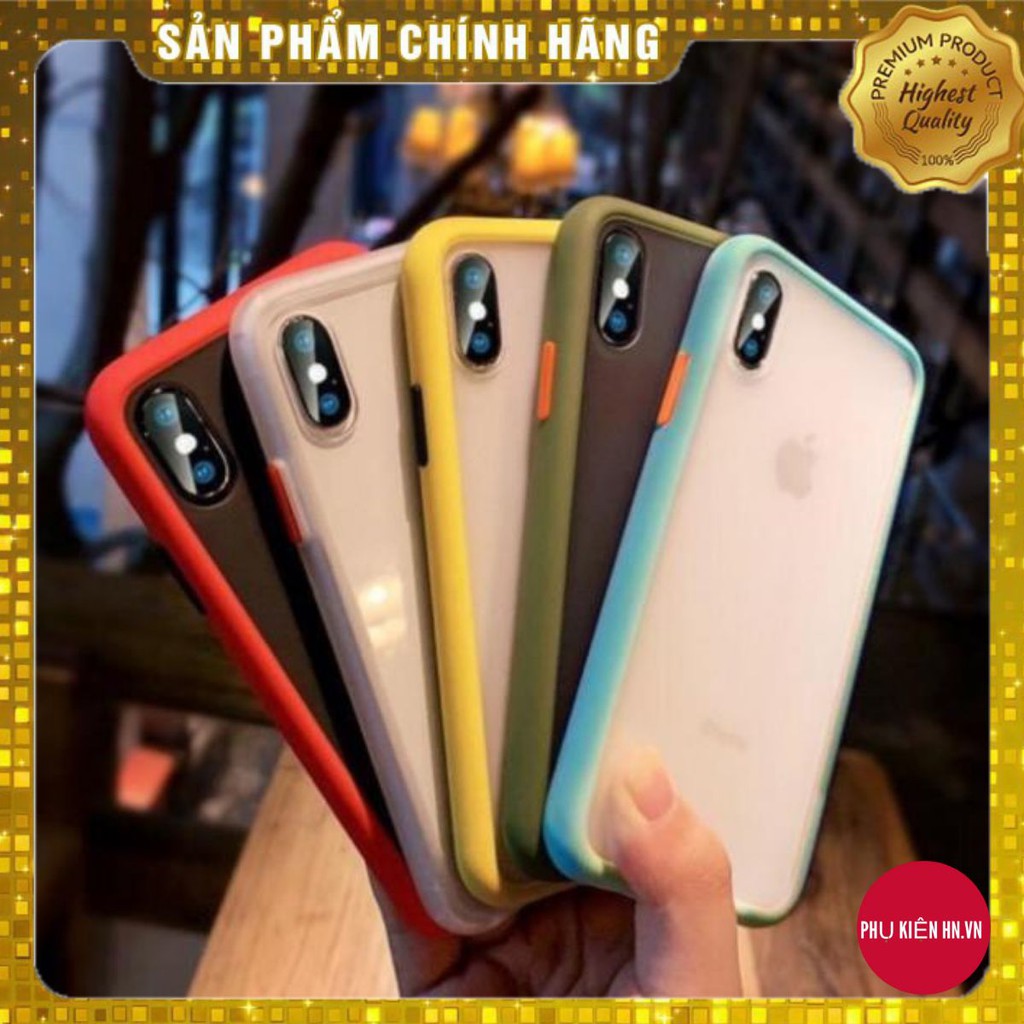 FREESHIP 50K ỐP NHÁM CHỐNG SOCK , VA ĐẬP , BÁM VÂN TAY 5 MÀU THỜI TRANG IPHONE #8