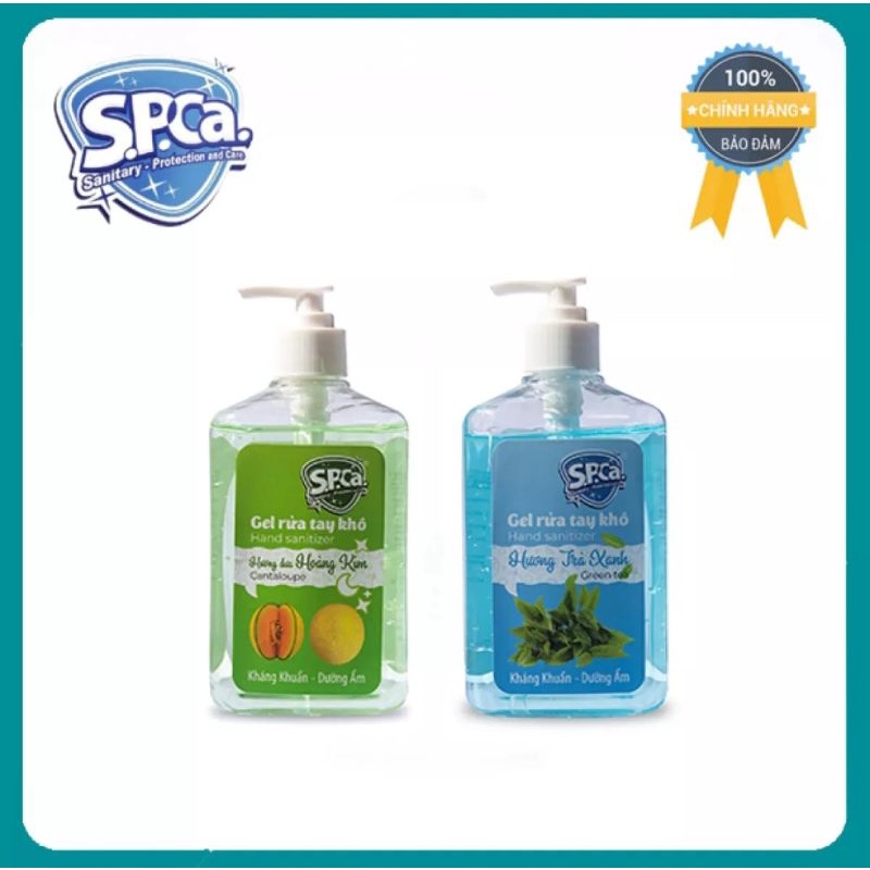 Gel rửa tay diệt khuẩn SPCA 600ml | BigBuy360 - bigbuy360.vn