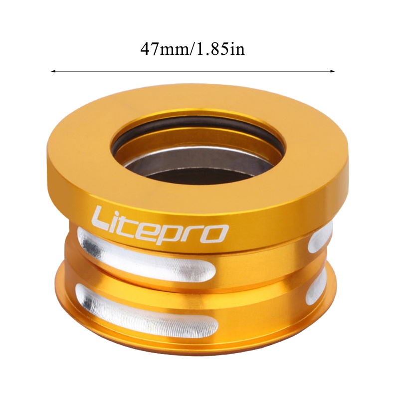 QQ 1 Tai Nghe Gập Bằng Hợp Kim Nhôm Cứng 44mm 1.73 Inch Cho Xe Đạp Leo Núi