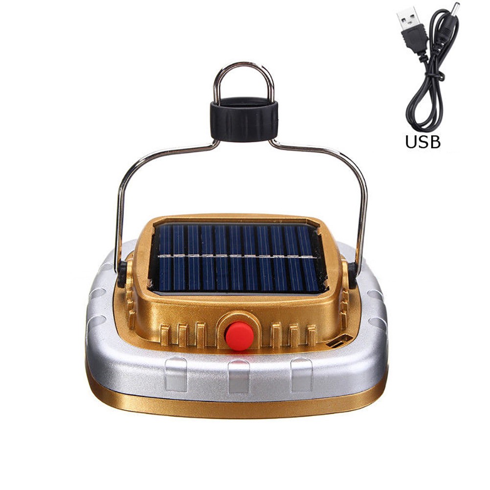 Đèn LED Năng Lượng Mặt Trời V15 Kèm Cáp USB