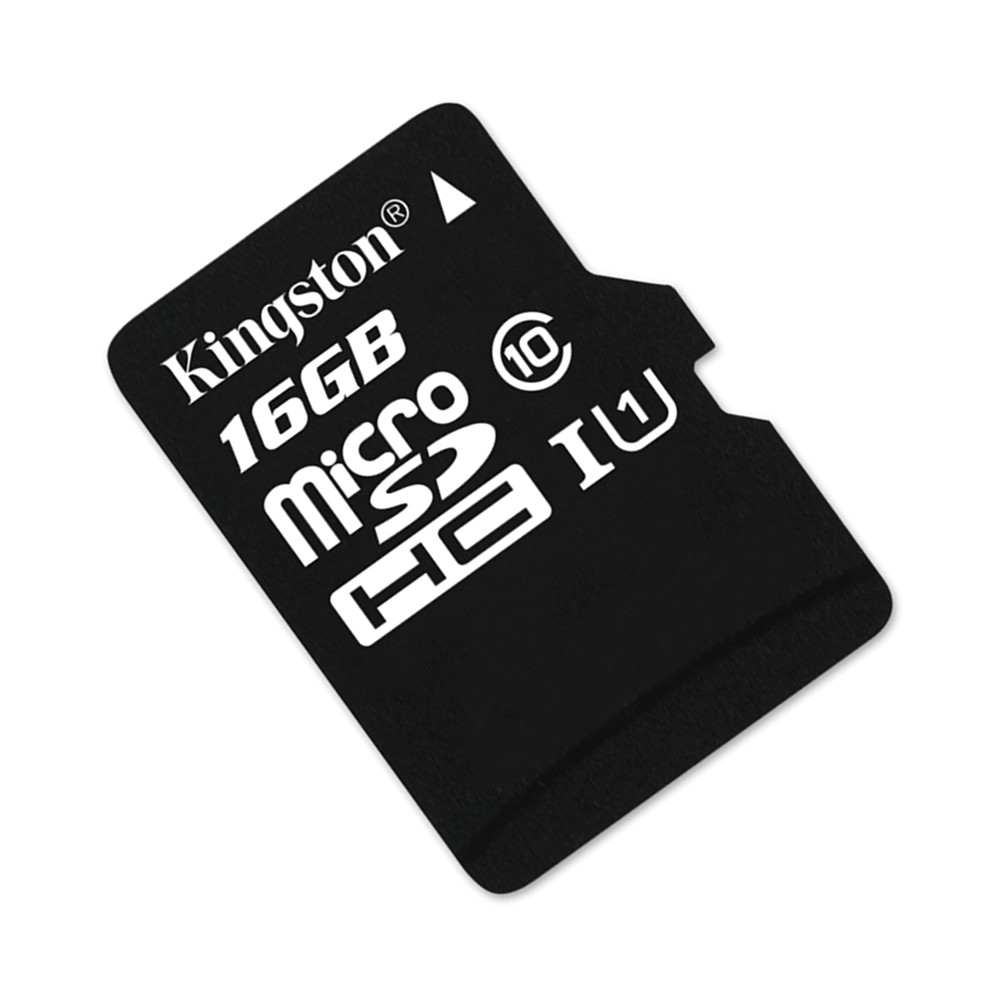 Thẻ nhớ micro SDHC Kingston 16GB class 10 kèm Adapter  tặng đầu đọc thẻ (ngẫu nhiên)- Hãng phân phối chính thức