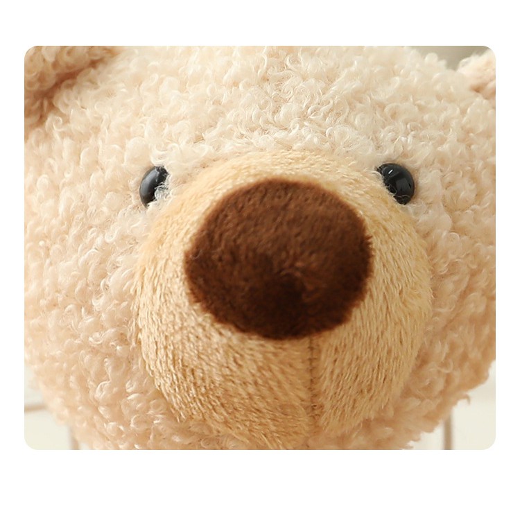 Móc khóa gấu TEDDY nâu  [Phụ kiện trang trí túi] - Thú bông, PK001