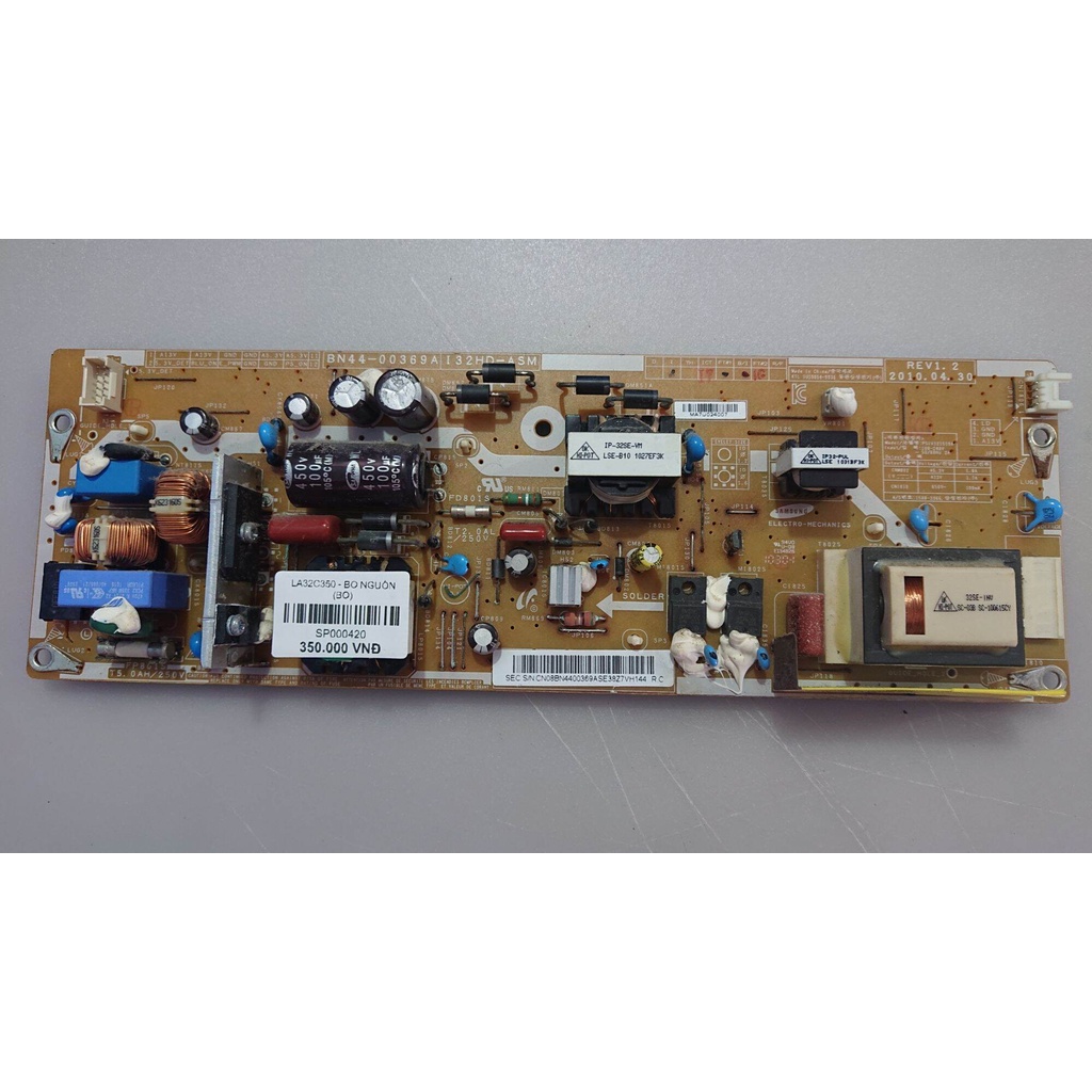 [Có bảo hành] LA32C350D1 - BO NGUỒN (SP420 C1)