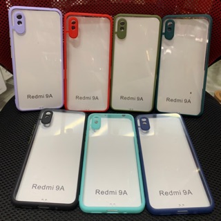 Ốp lưng Xiaomi redmi 9A viền dẻo màu lưng trong