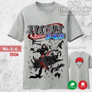 Shop Naruto Áo Phông Itachi